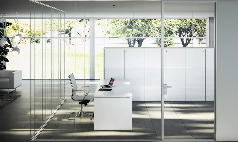 شیشه مورد استفاده در پارتیشن شیشه ای