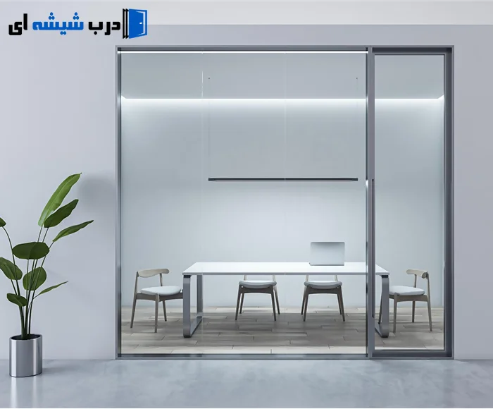 پارتیشن شیشه ای اداری 