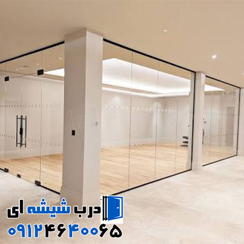 ساخت اتاق شیشه ای بدون فریم در ادارات تهران