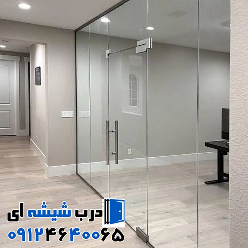 ساخت اتاق شیشه ای بدون فریم در ادارات تهران