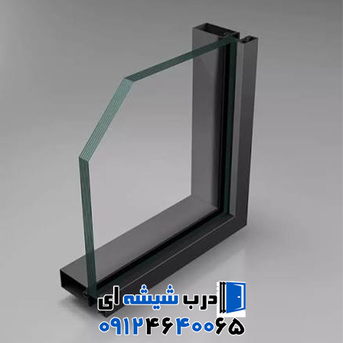 پارتیشن شیشه ای با شیشه سکوریت در تهران