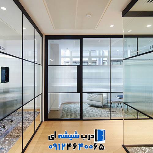 نصب سریع پارتیشن شیشه ای اداری در تهران و کرج