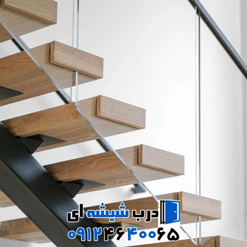 نصاب هندریل شیشه ای با پایه استیل در تهران