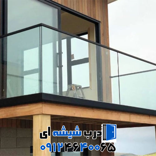 نصب و اجرای هندریل شیشه ای برای ویلا در لواسان