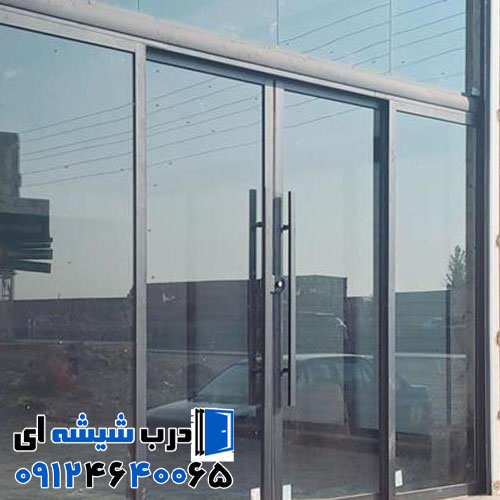 نصب شیشه میرال برای درب ورودی ساختمان در تهران