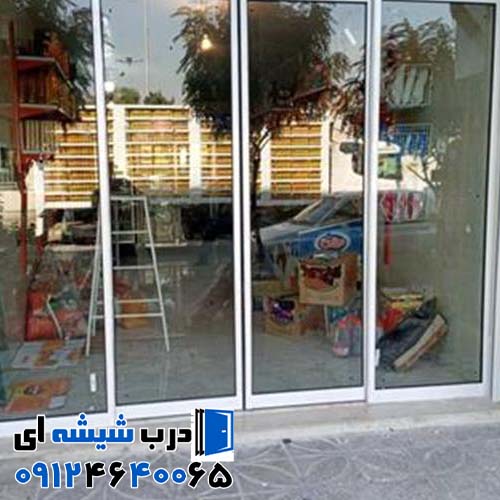 نصب شیشه میرال برای درب ورودی ساختمان در تهران