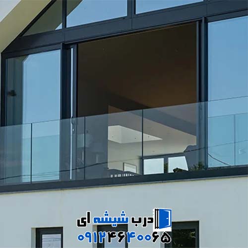 نصب شیشه سکوریت ریلی در بالکن‌های تهران